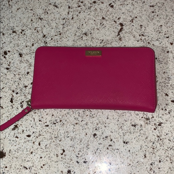 Authentic Pink Kate Spade Wallet - Picture 2 of 4